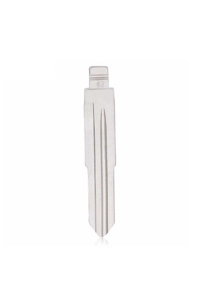Choice 10pcs 03# HON58R HON58RFH right side Metal Uncut Blank Flip Remote Key Blade For HOnda for keydiy...