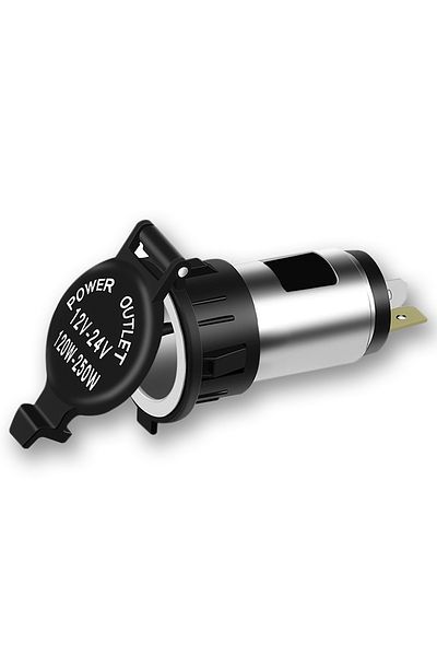 Choice Auto 12V-24V 120W-250W Cigarette Lighter Socket Power Plug Outlet Replacement Parts for Car Truck...