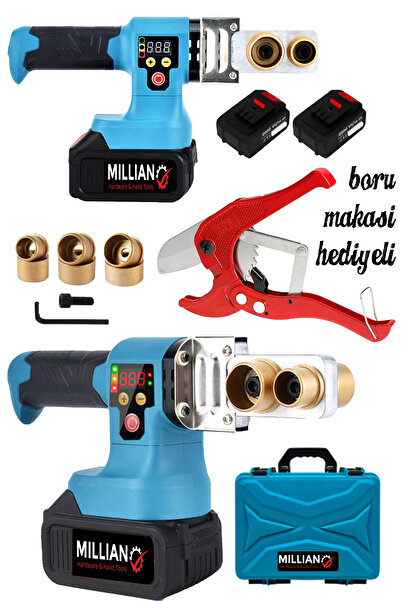 Millian Çift Akülü 320 Derece Profesyonel PPRC Plastik Boru Kaynak Makinesi +...