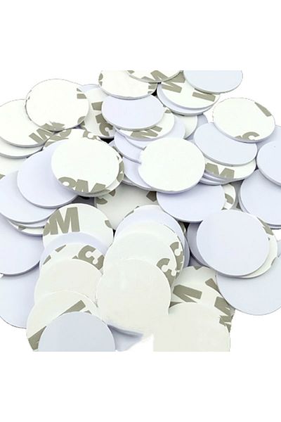 Choice 10pcs 5/10PCS 25mm 125Khz RFID Tags EM4305 T5577 Writable Stickers Proximity Cards Rewritable glue A