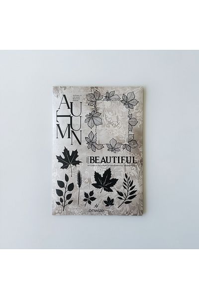 Onwize 'Autumn Tale' Transparent Silicone Clear Stamp 80X110Mm (5.5'' X 7'')