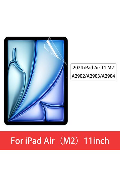 Choice iPad Air 11-inch M2 2pcs for iPad Air 2024 Pro 11/13 M4 Screen Protector Film Paper Feel Matte PET