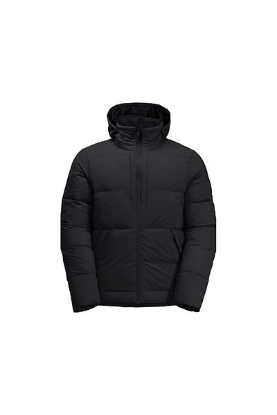 Jack Wolfskin Wandermood down Jkt m Men's Outdoor Coat (700 Filled Jack Feather) 1207311 -6000 Black