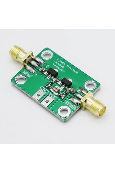 mythtiger New 30-4000MHz 40dB Gain RF Amplifier Module, High Frequency Amplifier Board Gain Module, Amateur...