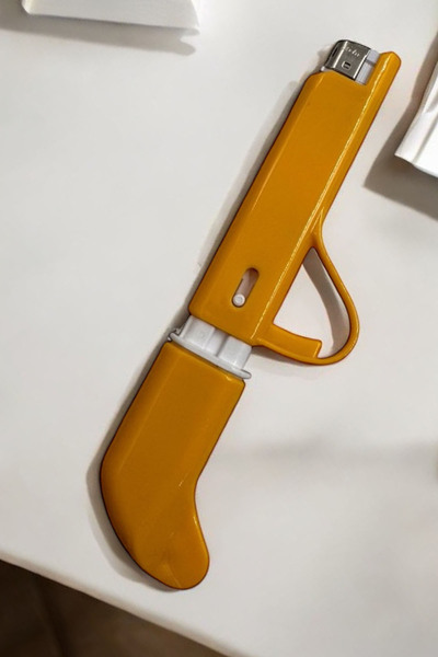 tusah Mum Çakmağı Ergonamik Tasarım
