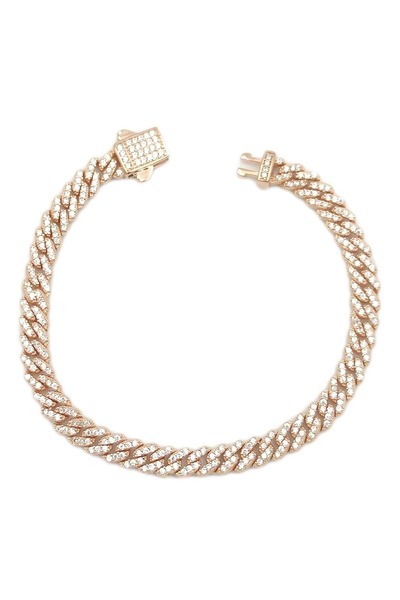 Güler Yüzlü Silver TAŞLI İNCE GURMET GÜMÜŞ BİLEKLİK - ROSE BAKIR