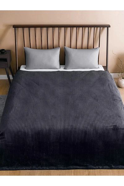 LC Waikiki Anthracite Double Size Blanket - 220X240 cm