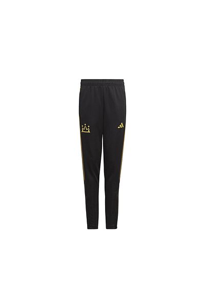 adidas Pantaloni negri de fotbal pentru copii - Salah Tr Pnt Y, Hr8834