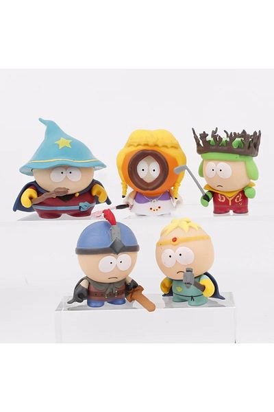 Choice 5Pcs/Set South Park Anime Figure The Stick of Truth Kenny McCormick Stan Marsh Cute Lovely Dolls ...