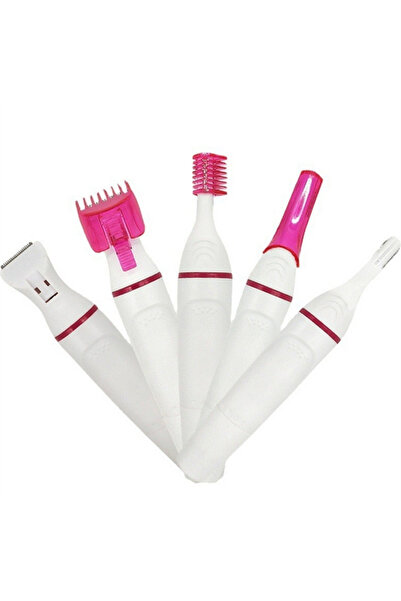 Choice white Women's 5-in-1 Electric Epilator Hair Remover Shaver Multifuncti...