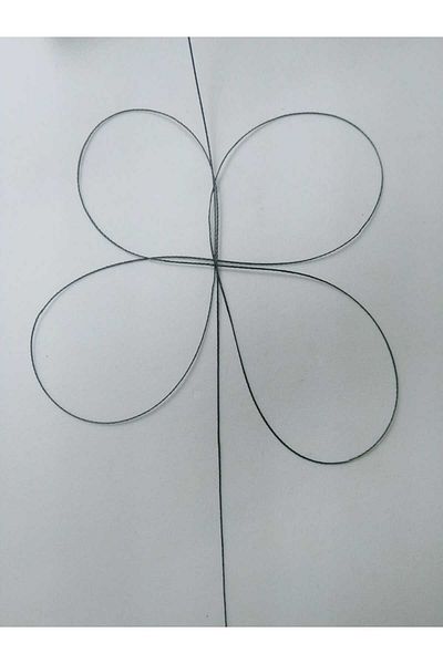 Eskişehir hobi sanat 350 μέτρα Μαύρο Χρώμα 0,3 mm Λεπτό σχοινί χάντρας προσευχής