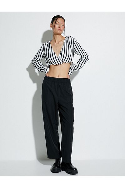 Koton Fallschirmhose mit elastischem Taillentaschendetail