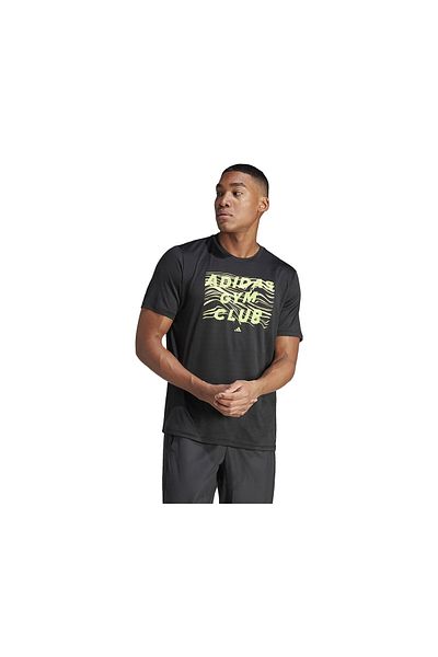 adidas Hiit Gfx Tee Men's Casual T-Shirt Il7008 Black