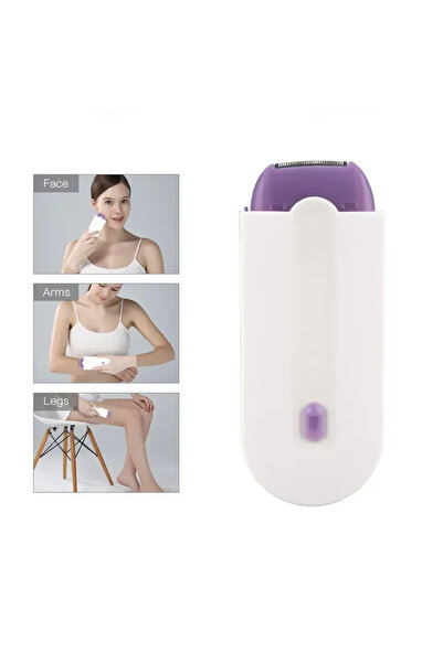 Choice White Electric Epilator Electric Shaver Razor Mini Rechargeable Remove...
