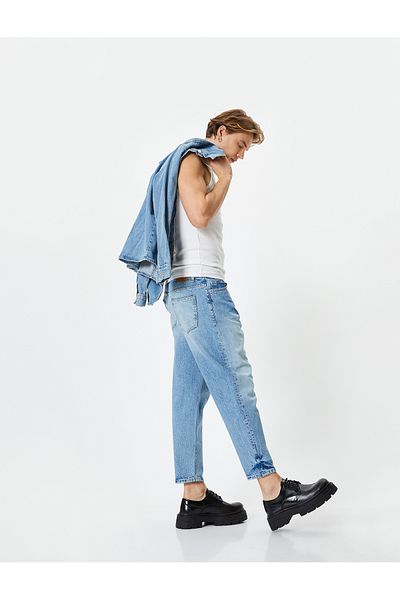 Koton Loose Fit Loose Jeans - Steve Jean