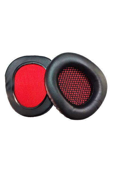 Ivinxy Red Ear Pads Headset Foam Cushion Replacement For Sades Sa-901 Sa-902 Sa-903 906 708 906i Gaming Hea