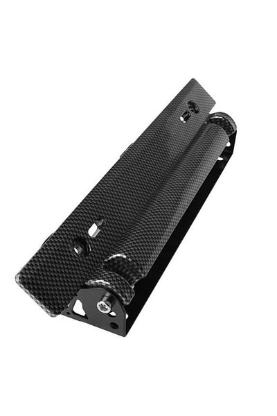 Choice Car License Plate Frame Holder Carbon Fiber Racing Number Plate Holder Adjustable Bracket Car Mod...
