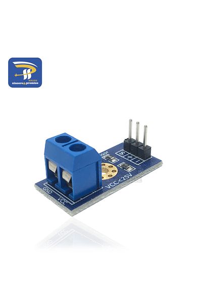 Choice 1pcs Smart Electronics Dc 0-25v Standard Voltage Sensor Module Test Electronic Bricks Smart Robot Fo