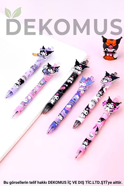 kuromi New Season Licensed Dekomus Kuromi - 0.7 mm Pen with 2D Versatil Tip