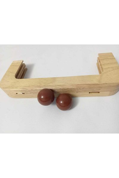 hobi duragı 20 cm Wooden - Bursoy Bag