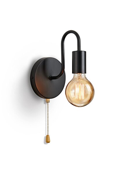 Choice Nordic Industrial Wall Lamp Iron Black E27 Indoor Lighting Bedside Bathroom Bedroom Lamp Sconce W...