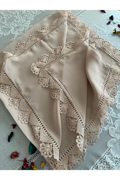 TUTUYA TEXTIL Έτοιμο Κέντημα Mevlit Κάλυμμα Προσευχής Σάλι
