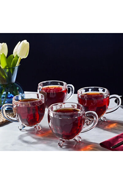 GenelTedarik Kelepir Home Madame Coco Priour 4-lü Çay Fincanı