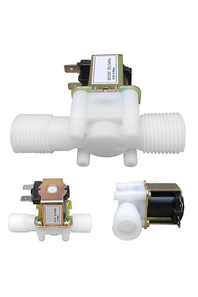Choice 1/2" 12v Normally Closed 1/2" 3/4" Male Thread Solenoid Valve Ac 220v Dc 12v 24v Water Control Valve