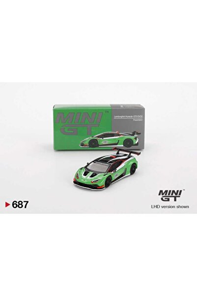 mini gt نموذج سيارة لامبورجيني هوراكان جي تي 3 إيفو2 بمقياس 1/64 للعرض
