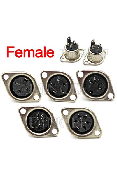 Choice9 كابل MIDI من النوع C، 5 دبابيس أنثى، قطعتان/مجموعة، طرف S، مقبس أنثى ...