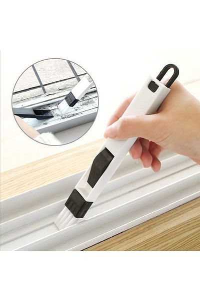 Choice B Brush Multipurpose Bathroom Tile Floor Gap Cleaning Brush Window Groove Cleaning Brush Convenient