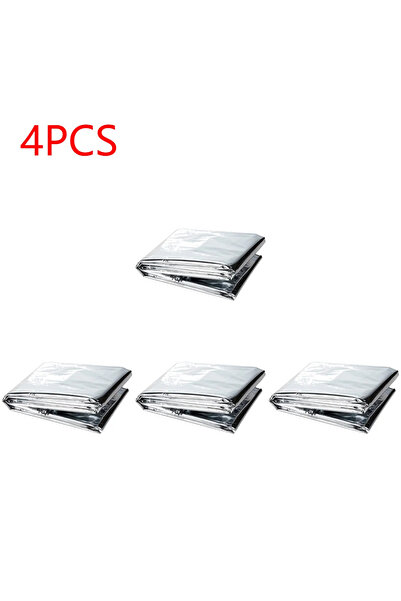 Choice3 4 قطع (1-10 قطع) من أغشية مايلر فضية عاكسة للغاية، 210 × 120 سم، نفاذ...