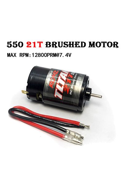 YSIDO 550 Motor 21T YSIDO 550 Brushed Motor Waterproof 12T 21T 29T 35T for 1:10 RC Crawler Axial SCX10 AXI