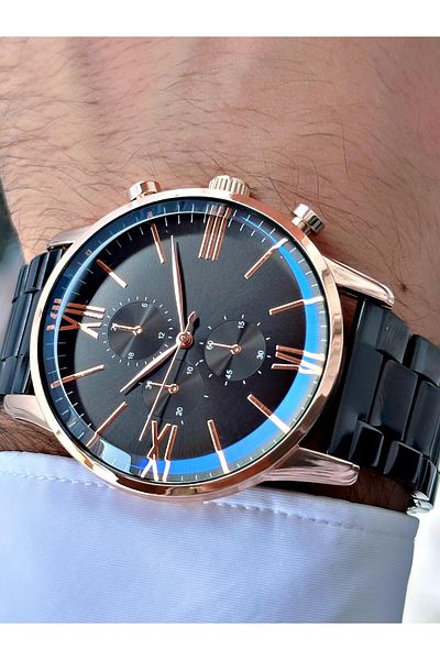 Bimodabu Men's Clock Roman Numeral Wristwatch