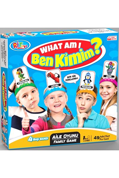 Ritoys Ben Kimim Ben Neyim What Am I? Kutu Oyunu