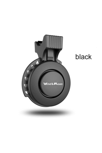 Choice بوق إلكتروني أسود للدراجة، مزود بأربعة أنواع من النغمات الكلاسيكية، قا...