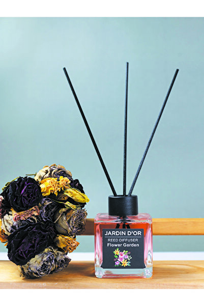 JARDIN D'OR Flower Garden Reed Diffuser Çiçek Bahçesi Çubuklu Oda Kokusu 100 Ml 8681529301407