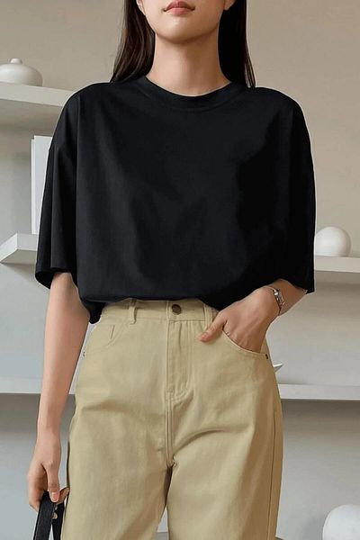Moda Glo Μπλουζάκι Unisex Brooklyn Relaxed Cut Oversize