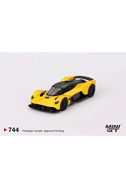 mini gt 1/64 Aston Martin Valkyrie Sunburst Yellow MGT00744