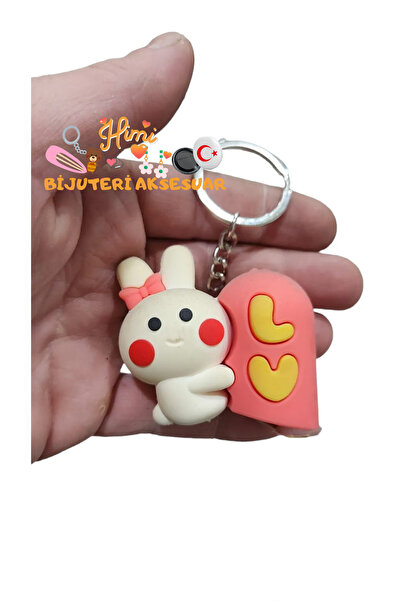 himi bijuteri aksesuar Ornament pentru rucsac cu breloc Love Rabbit, ornament...