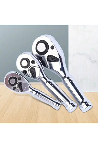 Choice مجموعة مفاتيح ربط قصيرة مكونة من 3 قطع، بمقاسات 1/4 و 3/8 و 1/2 بوصة، ...