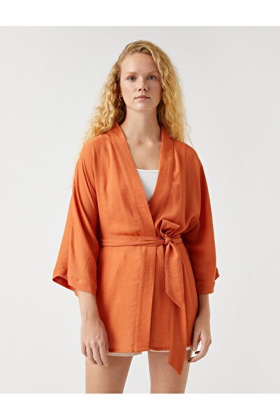 Koton Kimono s páskem midi délky