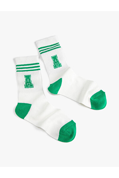 Koton Kolej Çorap A Harfi Baskılı