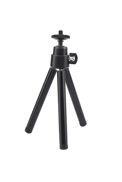 Choice حامل ثلاثي صغير لكاميرا الويب والهاتف، مصنوع من المعدن، قابل للتمديد، ...