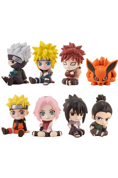 Choice New 8pcs/set Anime Figure Naruto Shippuden Hinata Sasuke Itachi Kakashi Gaara Action Figure Q Ver...