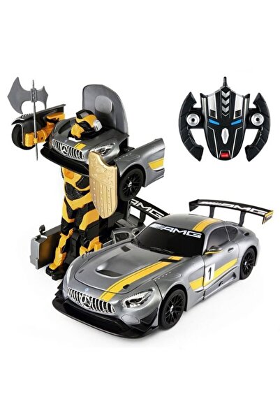 NW NessiWorld Nessiworld Rastar Robota Dönüşen Kumandalı Mersedes AMG GT3