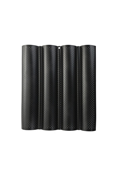 Choice قالب خبز باغيت أسود بأربعة أخاديد، قالب خبز فرنسي، قالب خبز مموج، قالب...