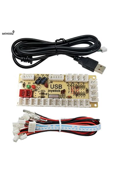 Choice chip with 2.8mm Arcade USB Encoder Zero Delay  PC PS3 Switch Raspberry Pi Nintendo TO Joystick FOR 5