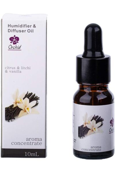 ORCHID زيت مرطب برائحة الحمضيات والليتشي والفانيليا 10 مل