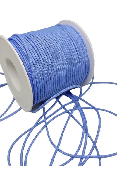 Firebird Takı Aksesuar Ve Kamp Malzemeleri 45 Meters Blue Paracord Bracelet String Open - 1.5 mm